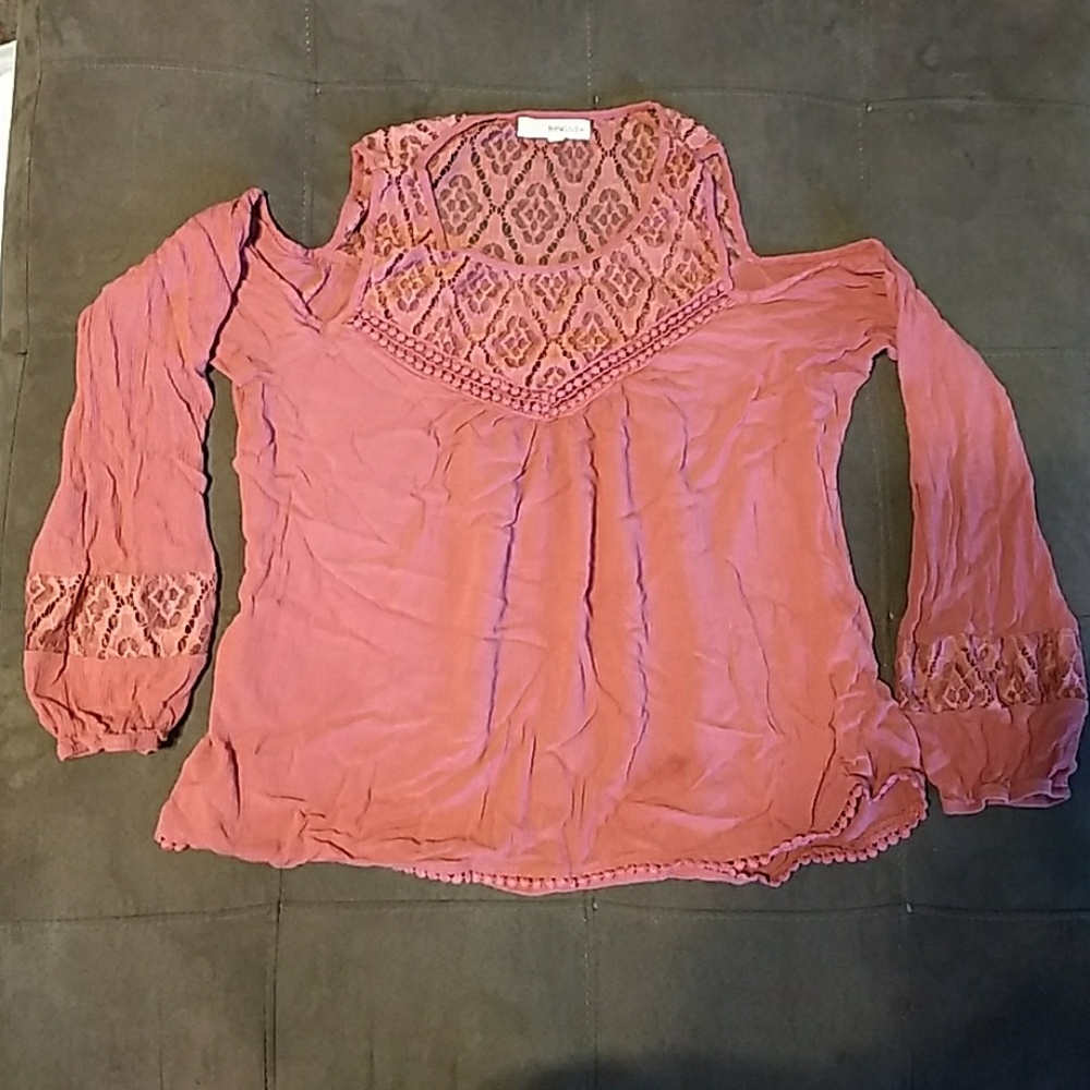 Rewind Coral Pink Blouse